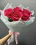 Букет из 5 малиновых роз